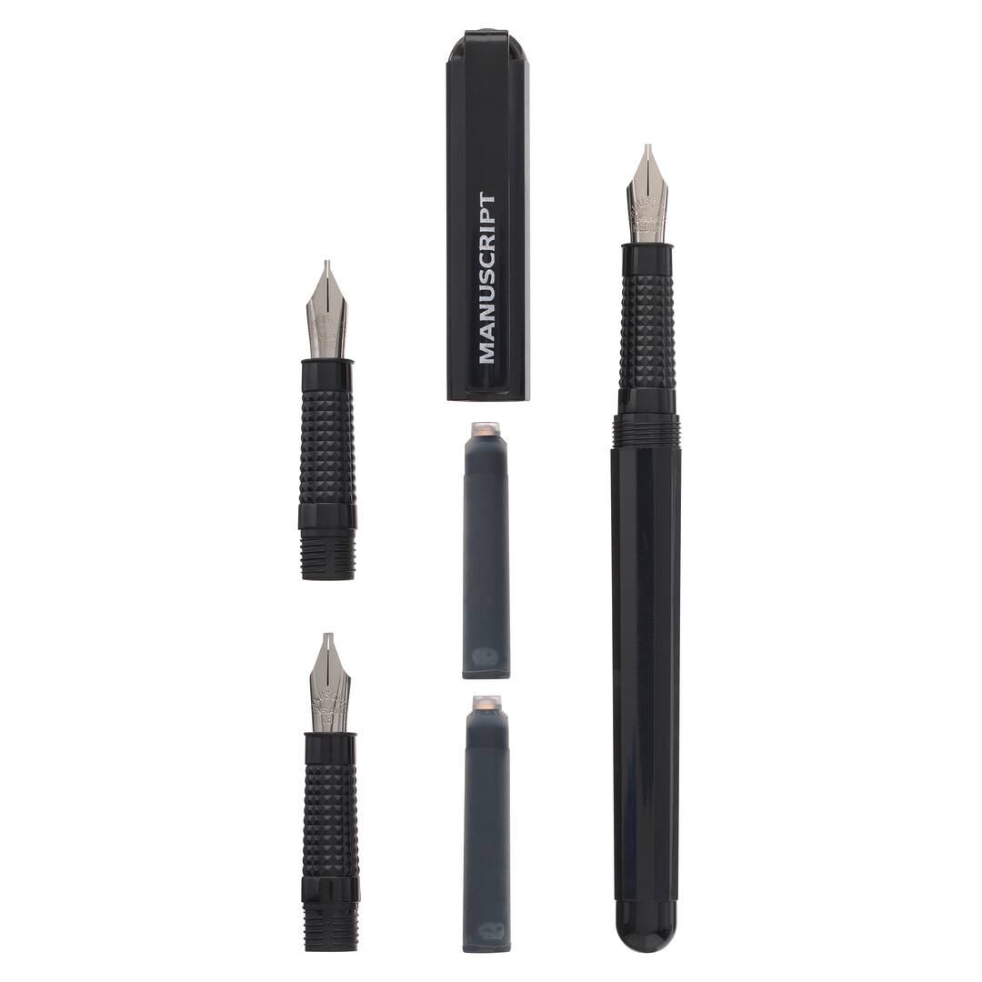 Calligraphy Writing With Fountain Pen Left Handed Manuscript